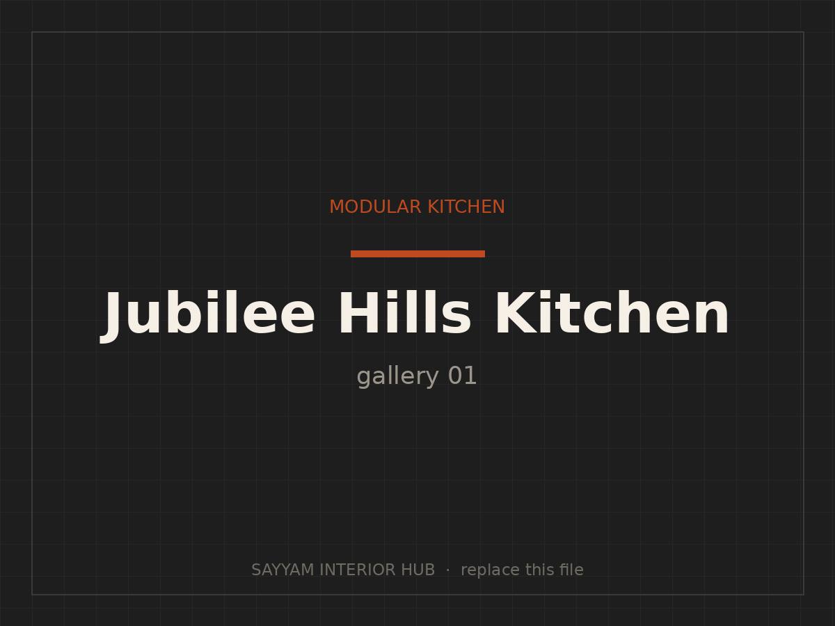 Kitchen run