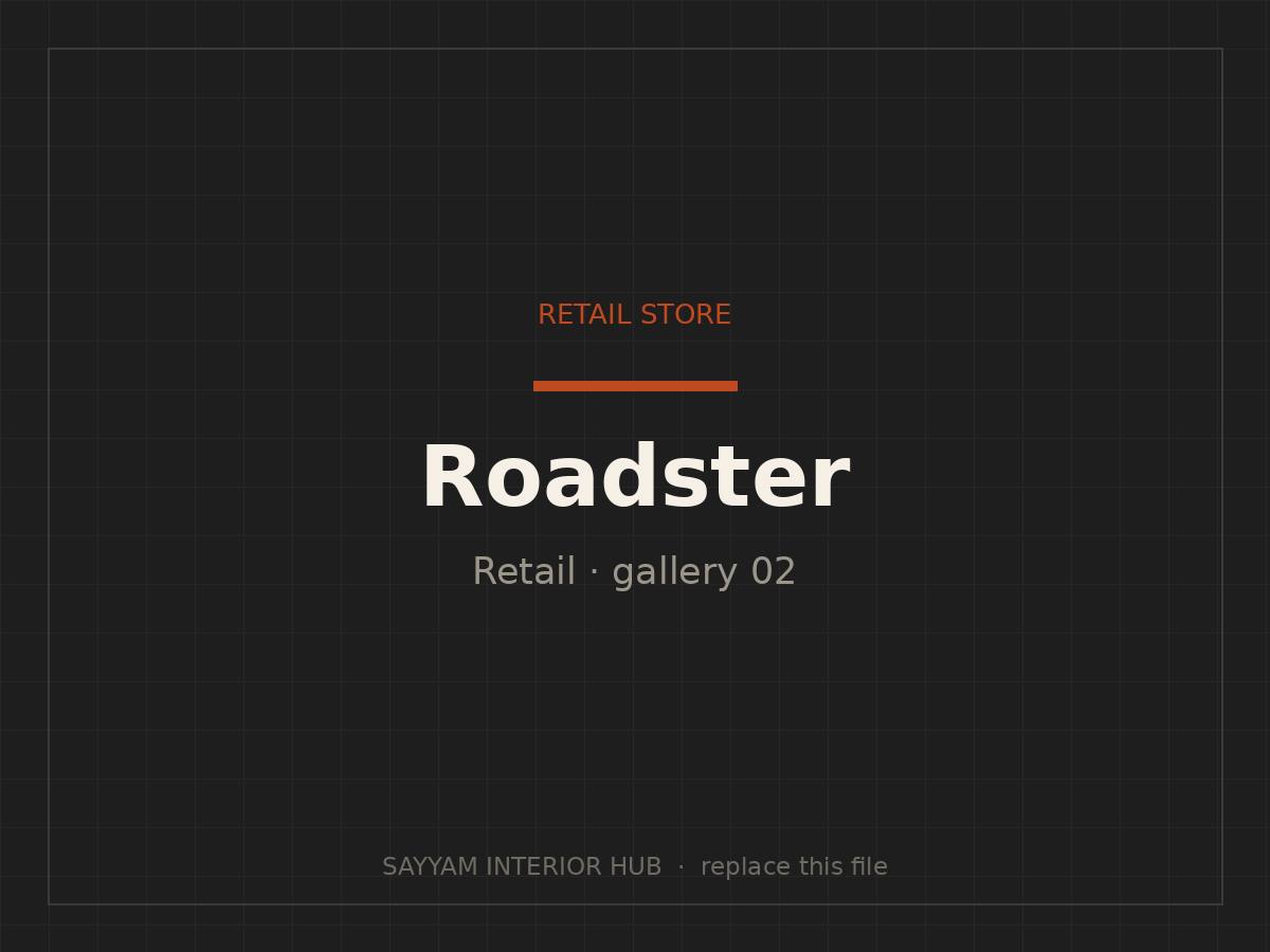 Roadster signage